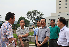 2014年6月9日 委书记雷洪金视察公司